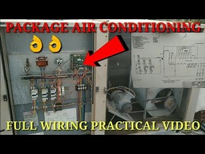 Package Air conditioning Full Wiring Practical video (VERY IMPORTANT VIDEO) ❄️❄️❄️