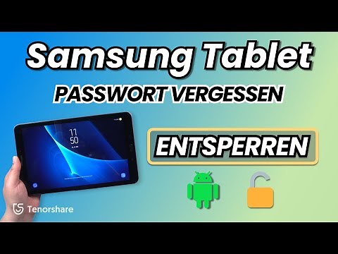 Samsung Tablet Passwort vergessen? Samsung Tablet entsperren ohne Code | Tablet zurücksetzen 2025