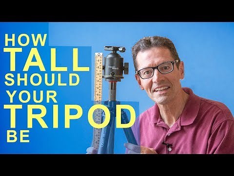 How Tall Should Your Tripod Be (Simple Formula)