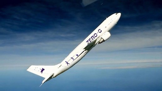Parabelflug im Zero-G