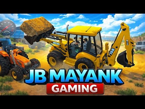 JCB se Tractor ko Bachaya 😱 Real Excavator Gameplay | JB Mayank Gaming
