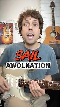 Sail - AWOLNATION - Guitar Tutorial #guitar #tutorial #awolnation #guitarteacher #guitarlesson