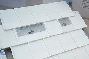 L’invention d’un système de récupération d’eau de pluie qui s’intègre dans la toiture