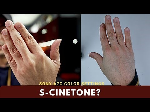 Sony A7C S-Cinetone Colors - How to change Cine4 Picture profile for zero color grading