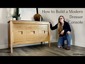 How to Build a Dresser Console