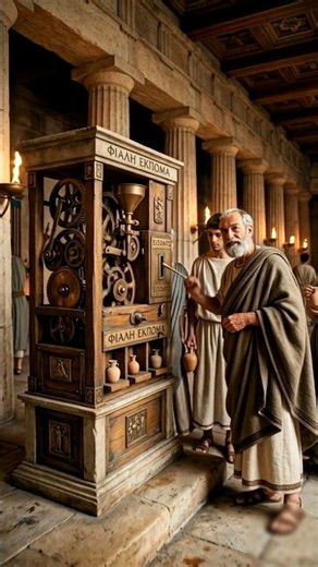 2000 years old vending machine.