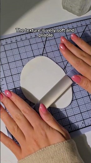 👀 Testing translucent polymer clay! 🪴🎨 #clayart #airdryclay #diycrafts