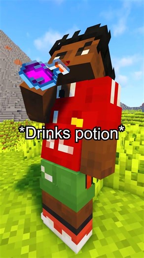 IShowSpeed drinking Minecraft Potion Be Like #shorts