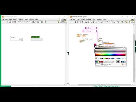 Session 17 | Property Node Label Change | Summer LabVIEW Training