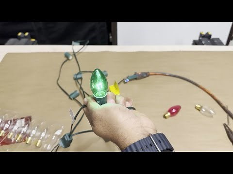 How to fix C9 string lights for Christmas lighting