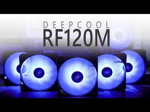 Deepcool RF120 RGB Fans Unboxing, Overview and Review