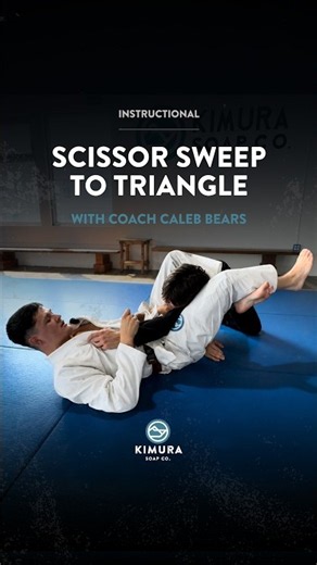 Scissor Sweep to Triangle With Coach Caleb Bears | Kimura Soap