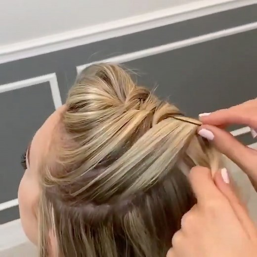 Daily Hair Tutorials 💇‍♀️ | Awesome Hair tutorial for you ❤️❤️ Follow @hairs.diy to get more hair style ideas and learn simple beautiful hair styles 💓 . @kellgrace .... | Instagram