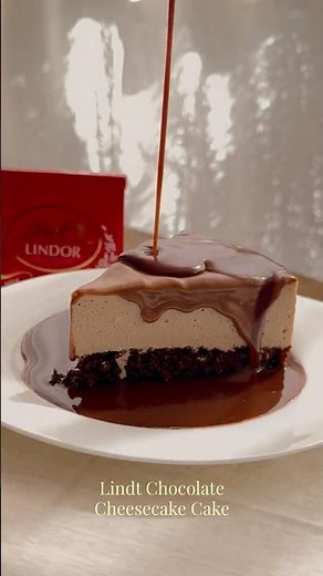 Lindt Chocolate Cheesecake Cake | The Grace Table