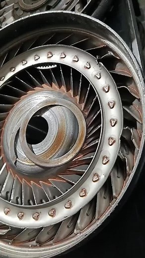 This is how badly damaged your torque converter can be #torqueconverter
