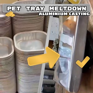1.5M views · 3.4K reactions | Liquefying These Aluminum Trays! *Asmr Melting* | Bigstackd Casting | Facebook