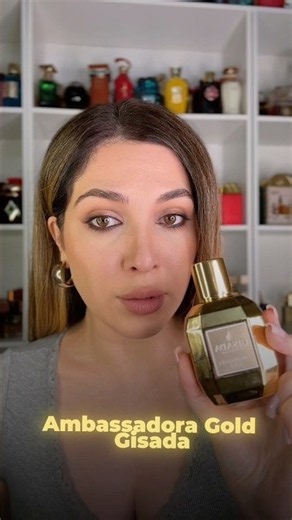 How to spray your fragrance with Ambassadora Gold by Gisada