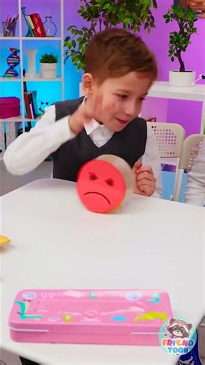 🤔😆 Can You Guess These Paper Emoji Feelings? ✂️💛 #Kids #Shorts