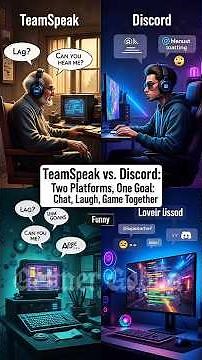 Discord vs TeamSpeak #pvp #gaming #pcgaming #nostalgia #games