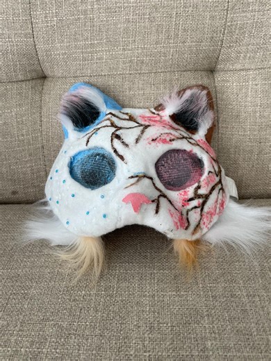 Spring/winter Cat Mask - Etsy