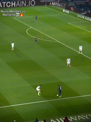 Would’ve had so many assists if it wasn’t for the missed chances🤦‍♂️ #theartofdefending #nunomendes #psg #marseille #football