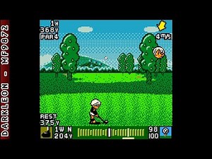 Game Boy Color - Mobile Golf © 2001 Nintendo - Gameplay
