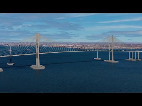 Design unveiled for rebuilt Baltimore Key Bridge nearly a year after collapse | NBC4 Washington