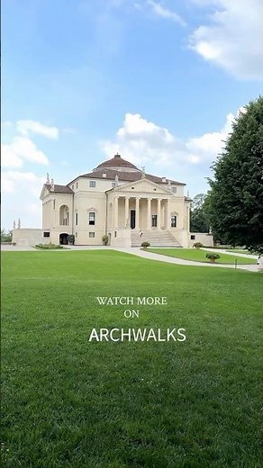 The house that changed American Architecture: "Villa La Rotonda" by Andrea Palladio
