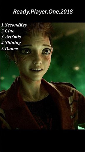 Art3mis Unlocks the Second Key | The Shining Level and Dance Puzzle#ReadyPlayerOne#shorts