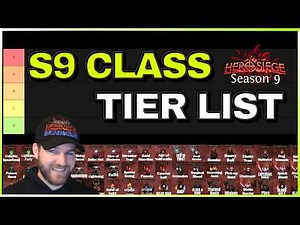 My Season 9 Class Tier List - Hero Siege Season 9