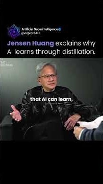 Jensen Huang: AI Teaching AI Is the Next Big Leap
