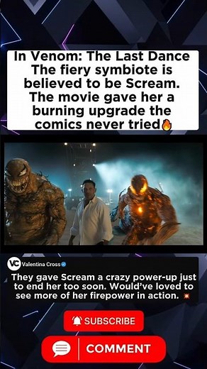 Venom: The Last Dance Scream Deserved Better #movie #moviedetails 🌎