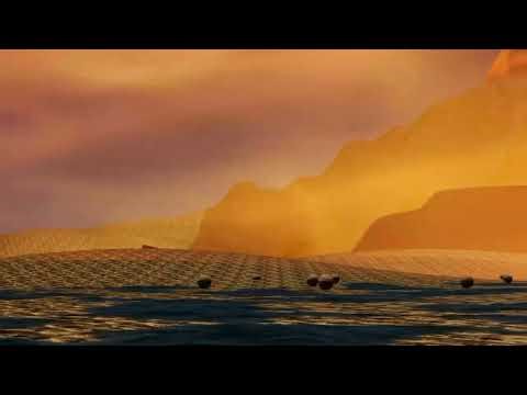 Environment created based on the 5 elements idea—created in Unity
