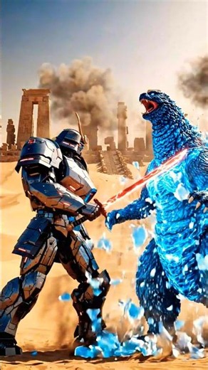Japanese Titan attack on Ice Godzilla — The Most Epic Kaiju Battle Ever!