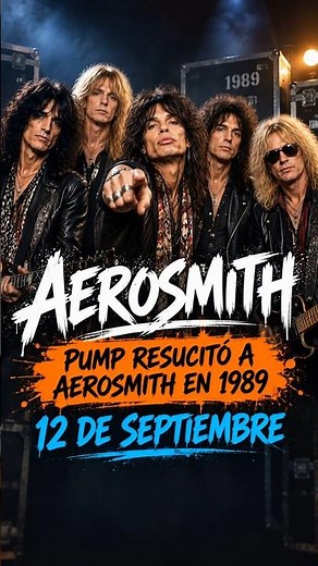 "Pump": The album that resurrected Aerosmith in 1989 🎸