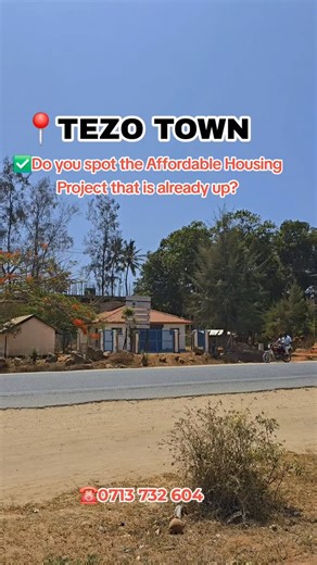 📍Tezo Town is quietly becoming one of the fastest growing gems in Kilifi County. Fun fact: Tezo is strategically located along the Kilifi–Malindi road, making it easily accessible while still maintaining that calm, laid-back coastal vibe we all love. It’s a perfect blend of growth and serenity. With the ongoing Affordable Housing Project in the area, development is accelerating, meaning land value is only set to rise. Imagine owning a 50 by 100 plot just walking distance from Tezo town at only 
