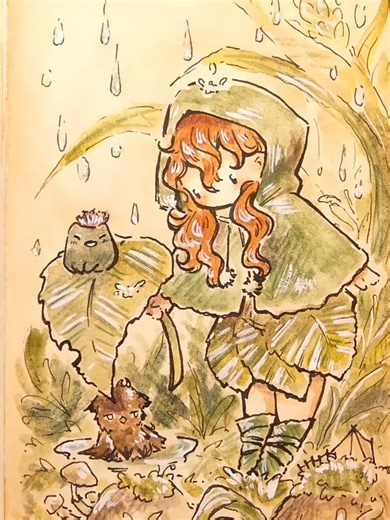 Have you ever seen a wet owl? 🦉They look so grumpy and unimpressed, kind of how I felt when I got home today, completelly drenched after getting a face full of muddy water thanks to a car in too much of a hurry...or they just couldn't see anything in the rain, which fair enough, I couldn't either #draweverydaychallenge #daily #dailyart #artists #whimsy #watercolorart #nature #cuteowl #owl #originalart #watercolors #illustration #whimsical