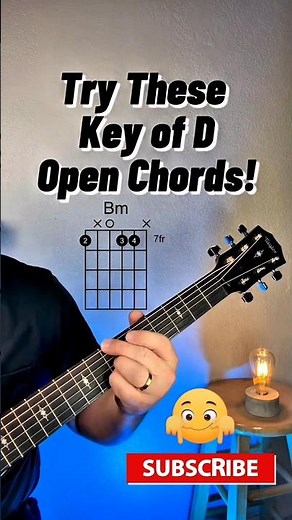 Easy Bm Chord Trick in Key of D 🔥 | Beginner Guitar Lesson 🎸 #shorts #guitar #foryou #guitartutorial