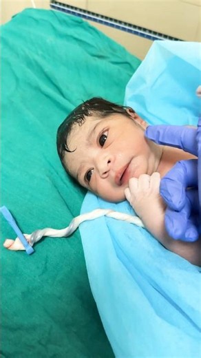 first cry of newborn after birth 🥹😍 #newborn #birth #emotional