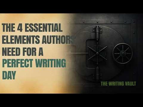 The 4 Essentials Elements Authors Need For A Perfect Writing Day