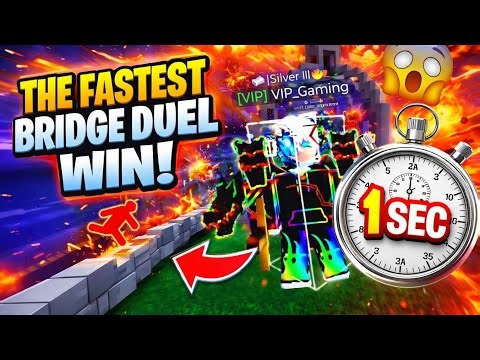 The Fastest Bridge Duel Win Ever! 😳