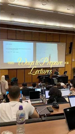 3 Ways to Prepare for Lectures