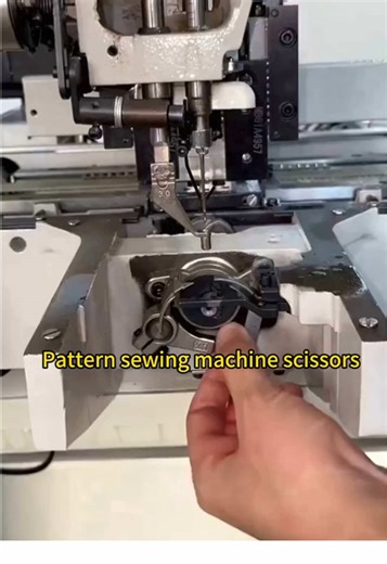 Detection and debugging method of scissors for pattern sewing machine#sewingmachine #Programsewingmachine #repairsewingmachine #sewingmachinemaintenance #Programmablepatternsewingmachine