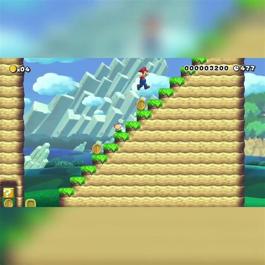 Stairway to Heaven by QAZ #shorts 🍄Super Mario Maker 1 ✹Wii U✹ No Commentary #duy