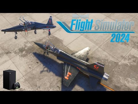MSFS2024 XBOX SERIES X Northrop Grumman T-38A Talon Quick Flight 4K
