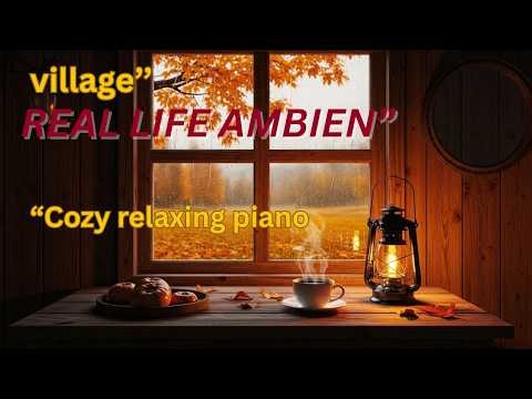 Calming Rain Sounds with Soft Piano for Studying & Working | Nocturna Keys