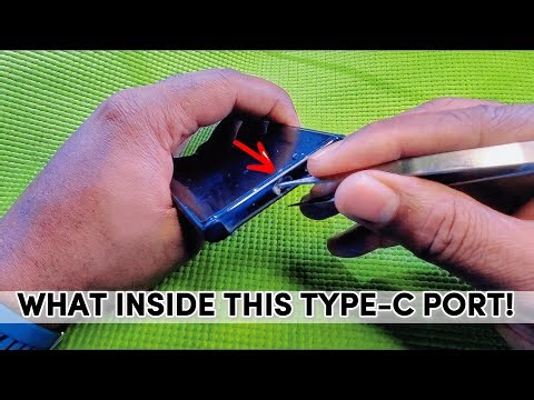 Type -C Port Cleaning #typecport #chargingport #portcleaning #howto