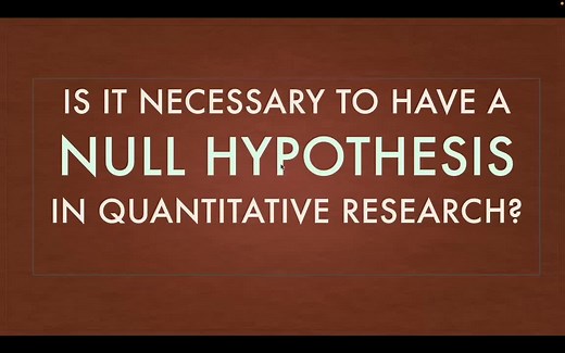Understanding the Importance of Null Hypothesis in Quantitative Research