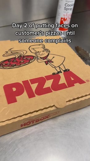 Mr Valentino please don’t fire me #pizzaface #pizza #fyp