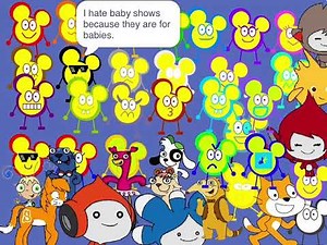 The Mouseheadz remix, Doki discovery kids remix, & the scratch characters remix
